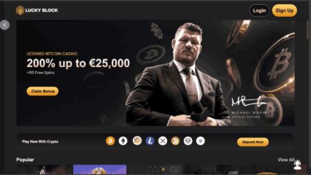 Lucky Block Crypto Casino: How to Earn with No Deposit Bonus